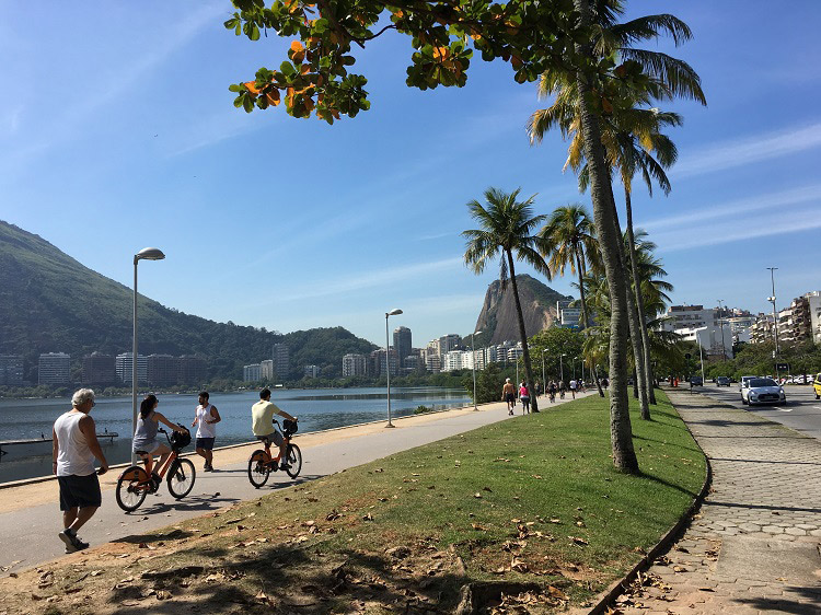 Lagoa Rodrigo de Freitas Rio de Janeiro BIKE